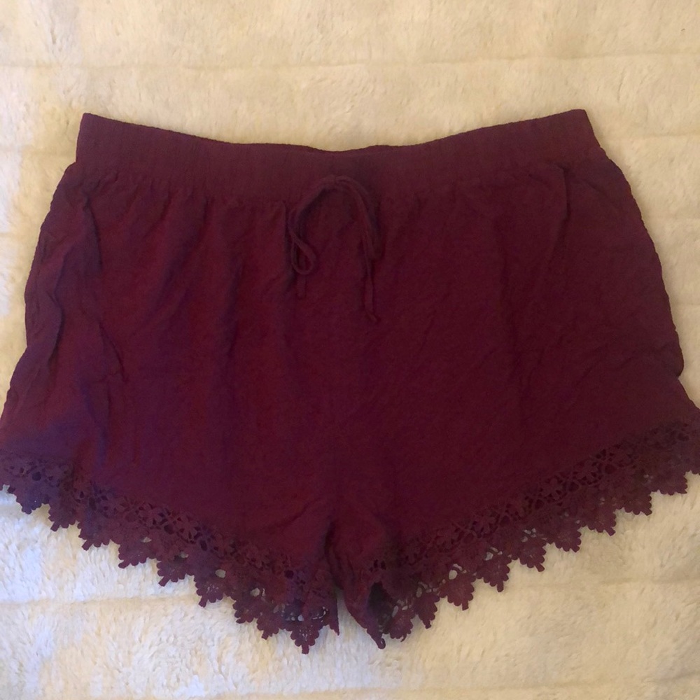 plus size shorts